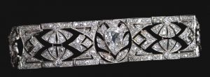 Art Deco Diamond Platinum Bracelet