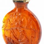 Art Deco Amber Scent Bottle