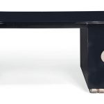 AN ART DECO LACQUERED DESK CIRCA 1930