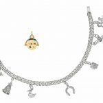 ART DECO PLATINUM BRACELET, CARTIER, ACCOMPANIED BY CARTIER AND VAN CLEEF & ARPELS CHARMS