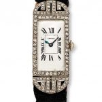 ART DECO DIAMOND WRISTWATCH, CARTIER