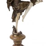 French bronze sculpture "Danseuse Dankara"